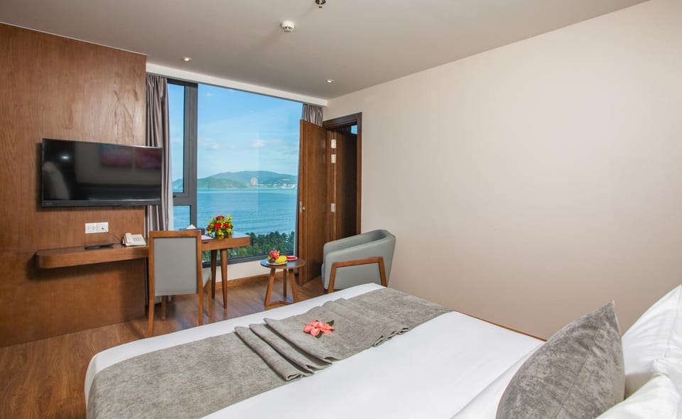 Bedroom, Sea view