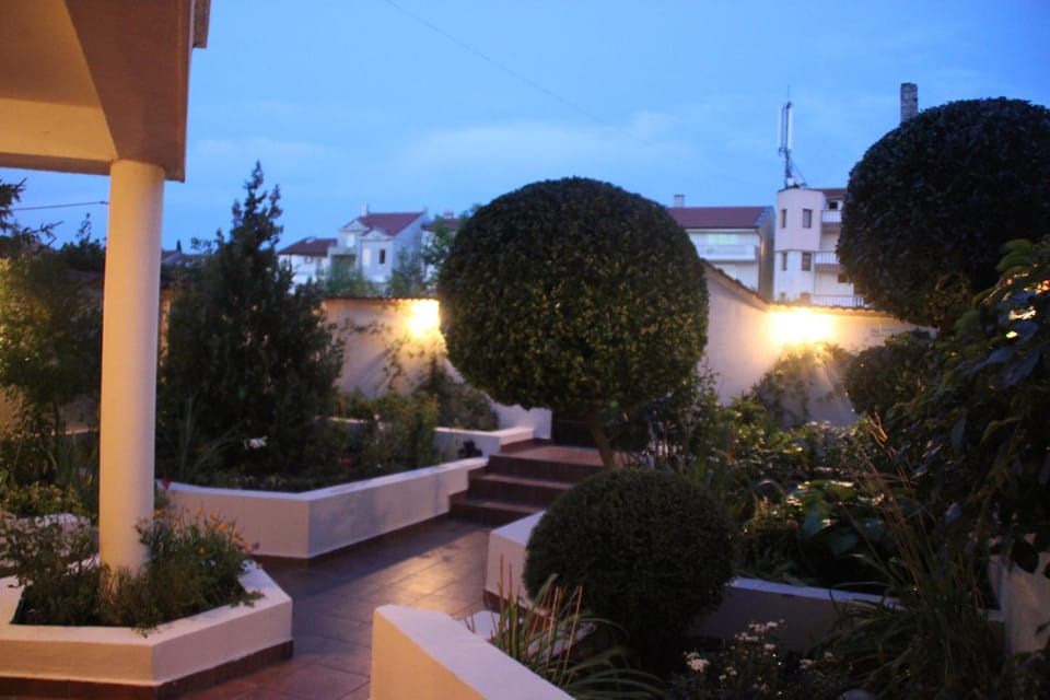 Patio, Garden, Balcony/Terrace, Decorative detail, Inner courtyard view