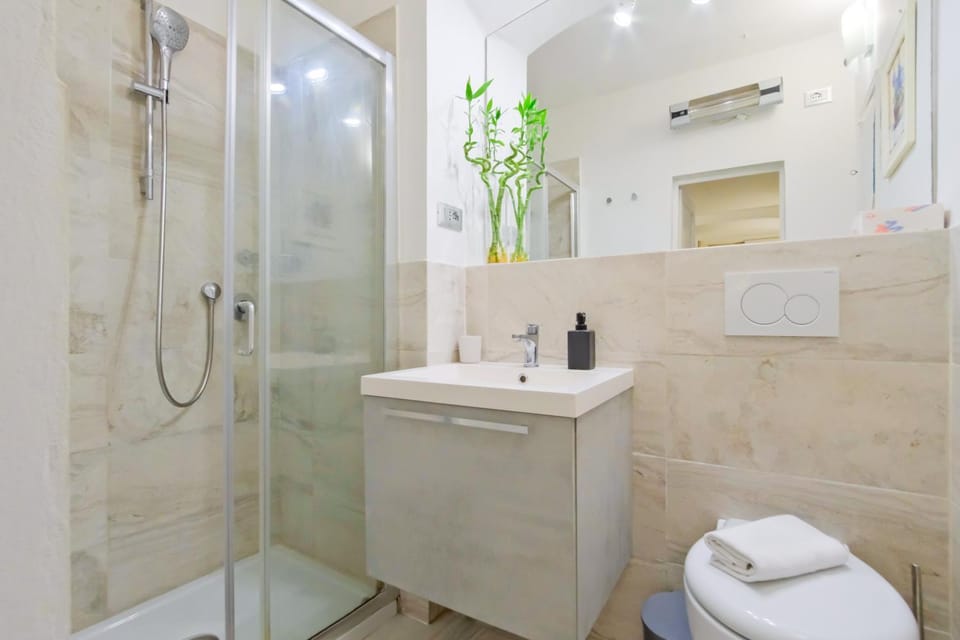 Shower, Toilet, Bathroom, towels