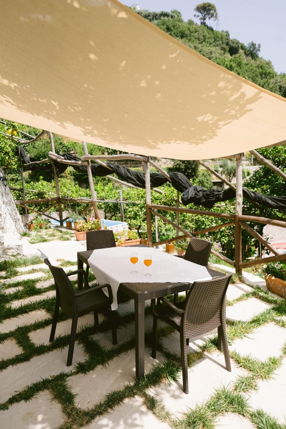 Patio, Garden view