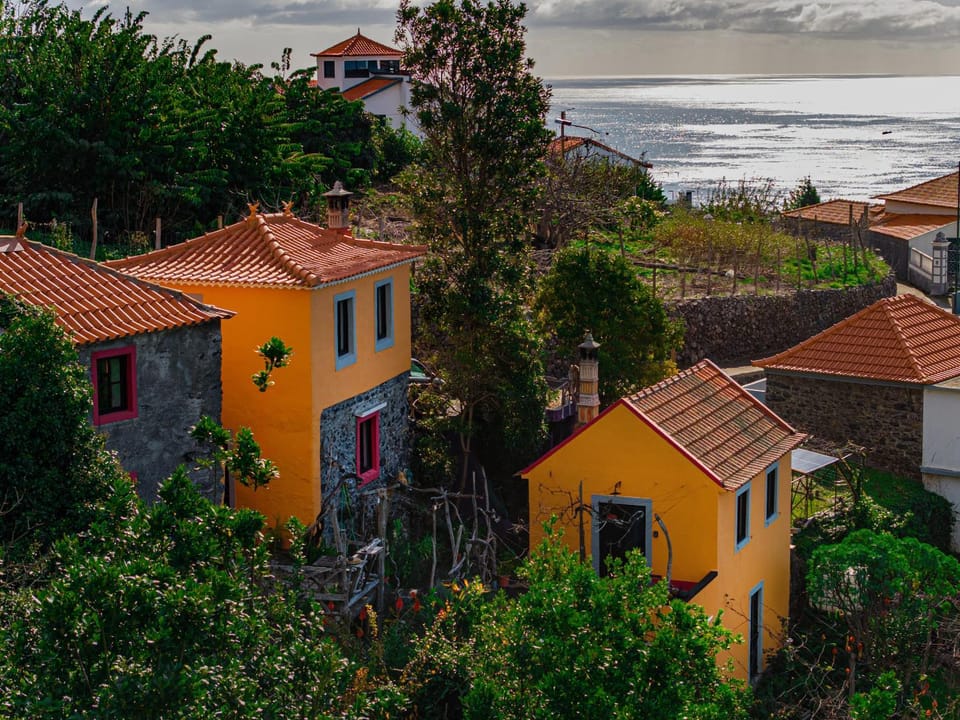 Madeira-Meerblick-Haus House in Madeira District