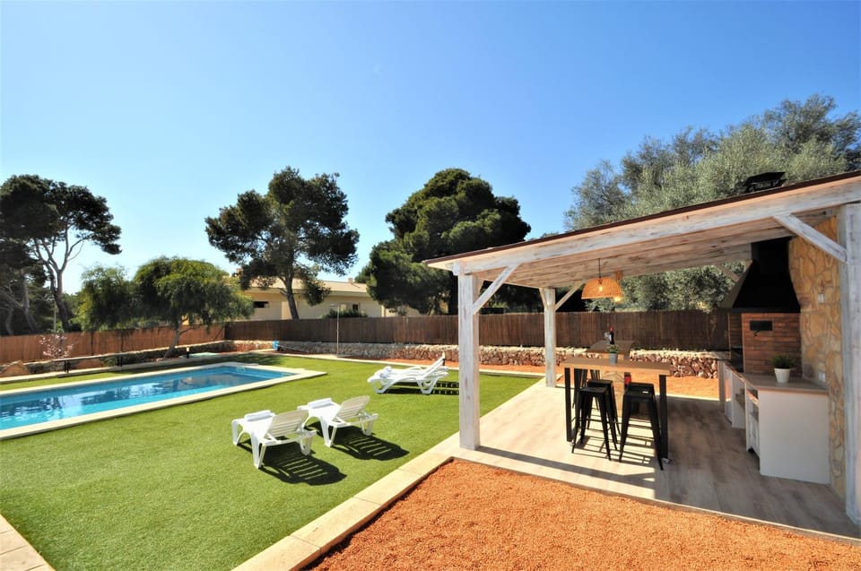 VILLA MONICA en Cala Pi ideal para familias- Mallorca House in Migjorn