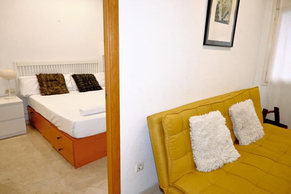 Living room, Bedroom