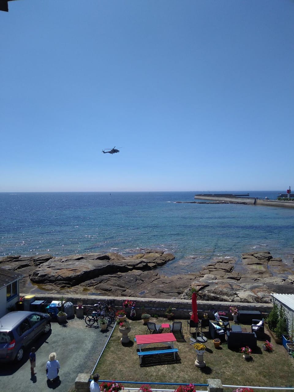 Day, Natural landscape, Bird's eye view, Diving, Sea view