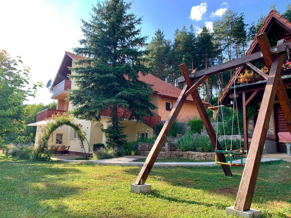 Property building, Children play ground, Garden
