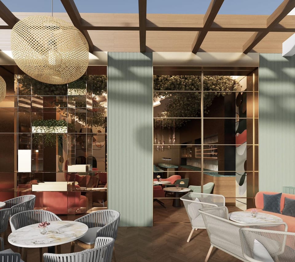 Restaurant/places to eat, Seating area