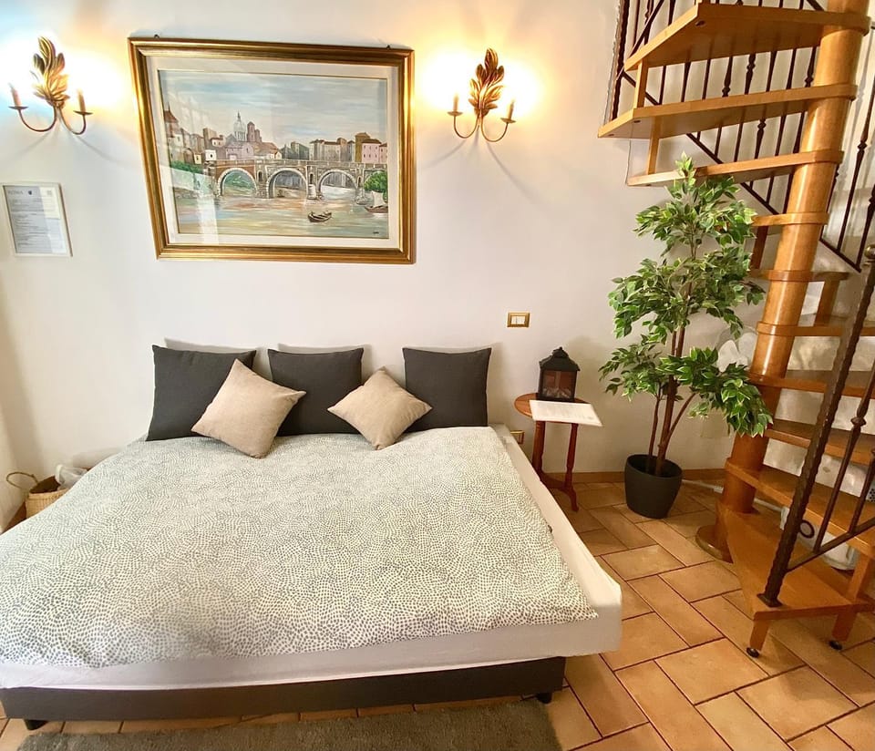 Bed, Living room