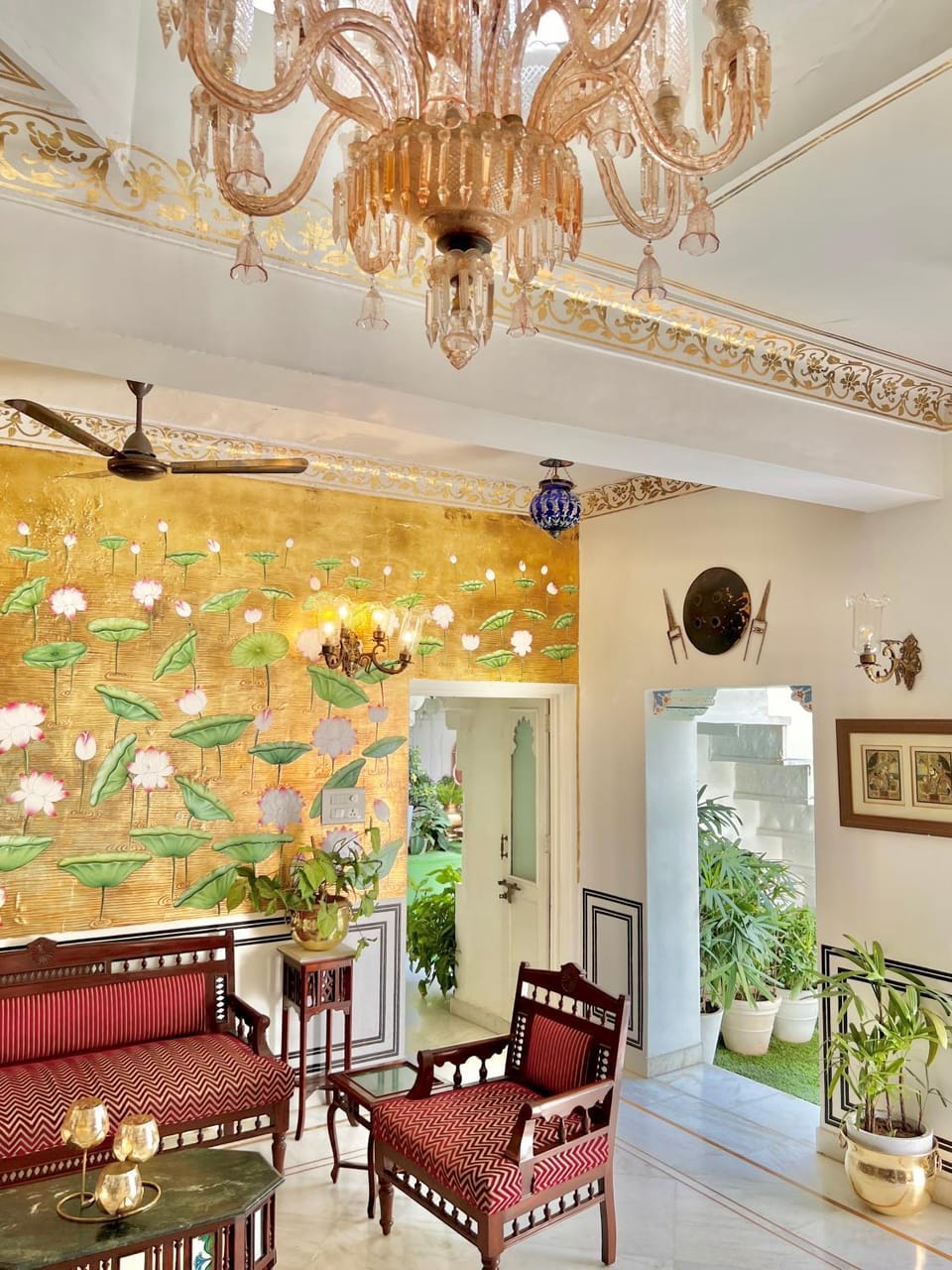 Lobby or reception, Decorative detail, Decorative detail, Seating area