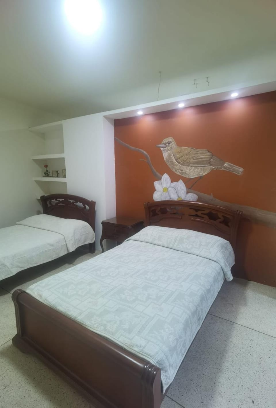 Photo of the whole room, Bedroom
