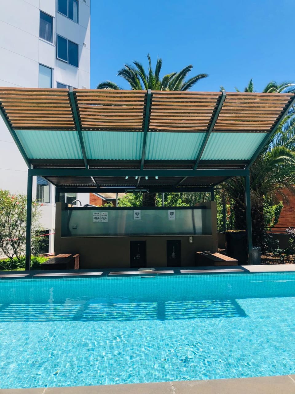 BBQ facilities, Swimming pool
