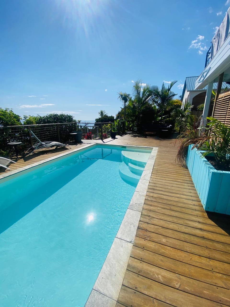 La Kaz Surprise Rez de villa piscine et vue océan House in Saint-Leu