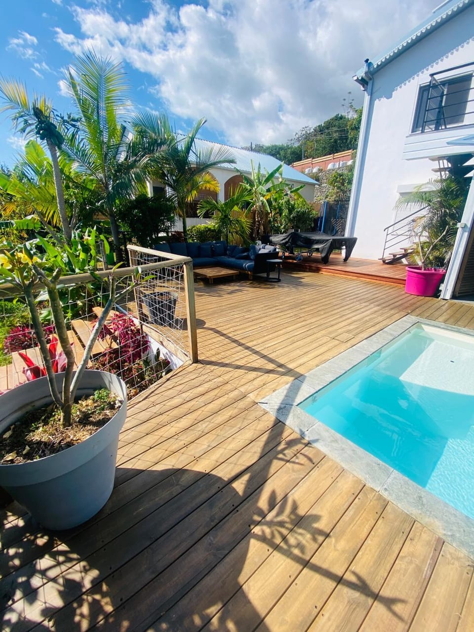 La Kaz Surprise Rez de villa piscine et vue océan House in Saint-Leu