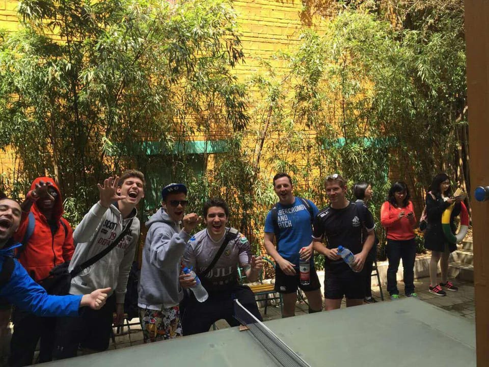 group of guests