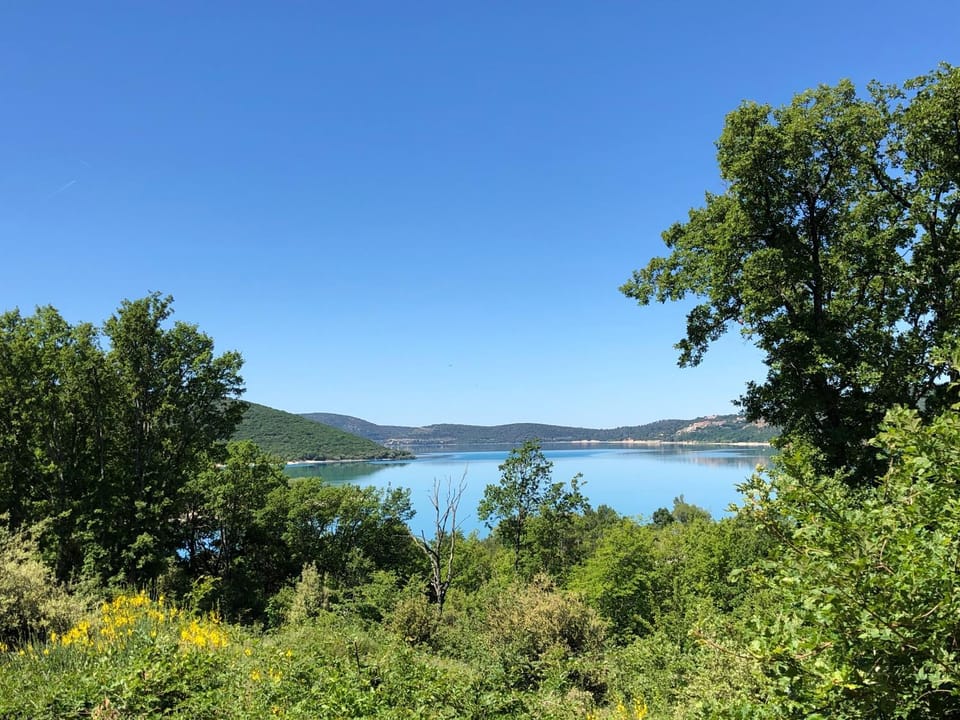 Natural landscape, Lake view