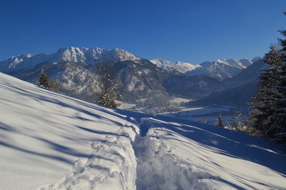 Natural landscape, Winter, Mountain view
