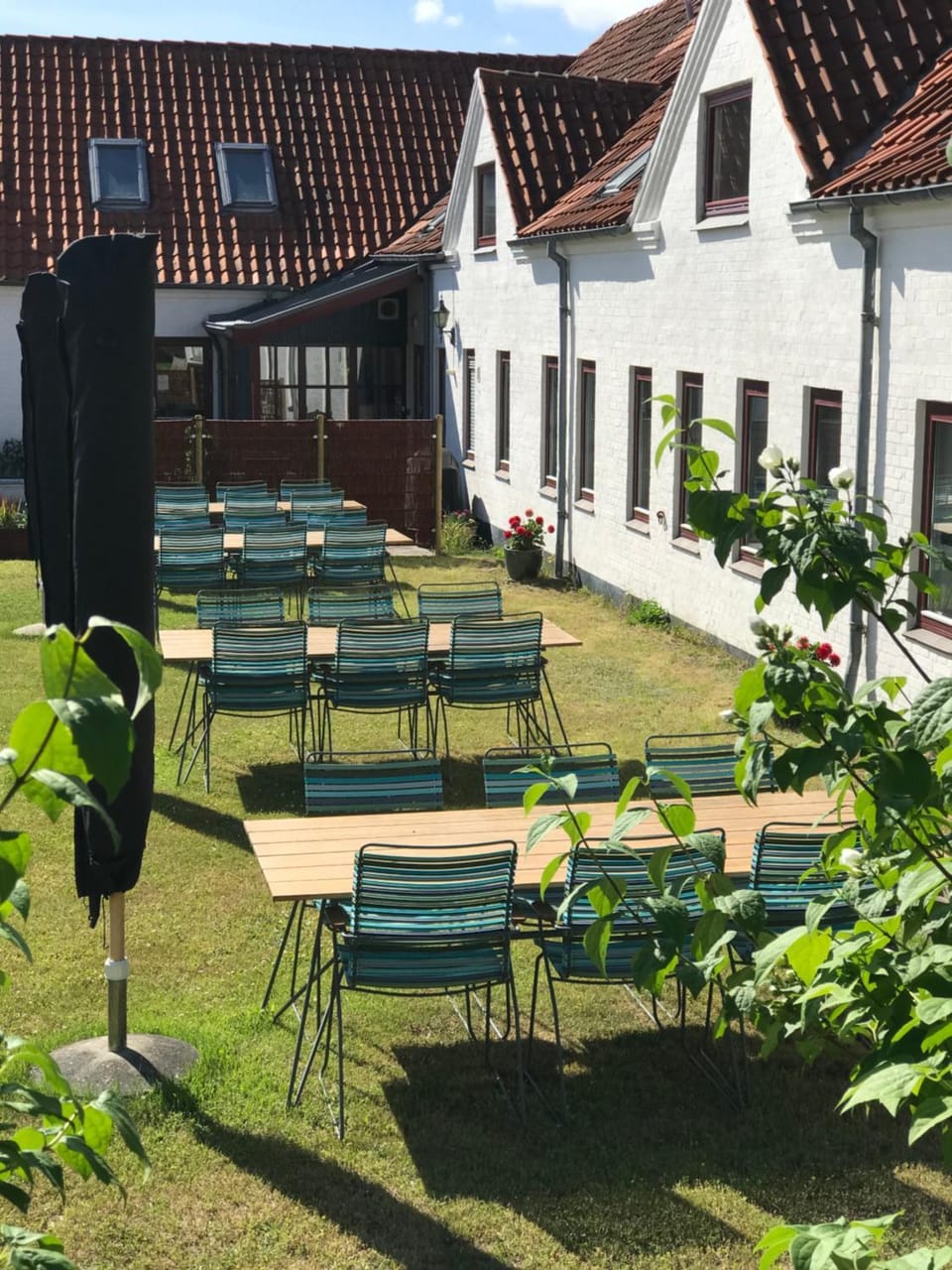 Summer, Garden view