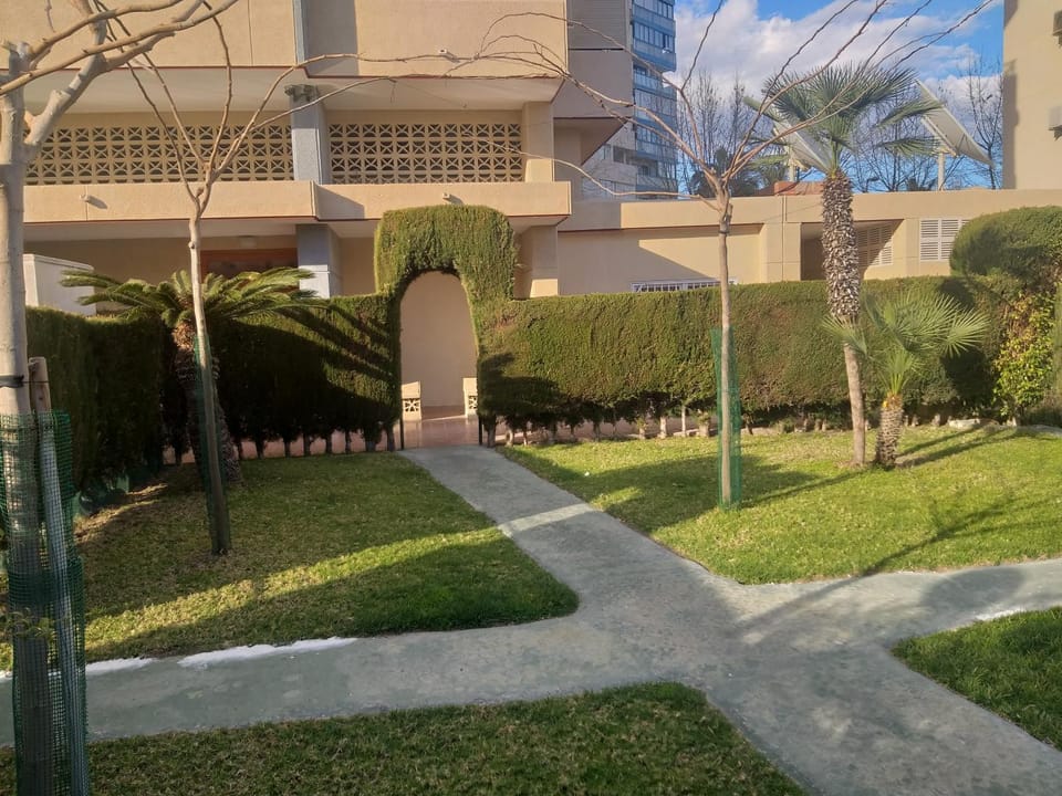 Property building, Garden