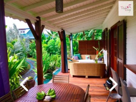 Titalee Lodge 3 Villas autour d'une piscine Nature lodge in Grande-Terre, Guadeloupe