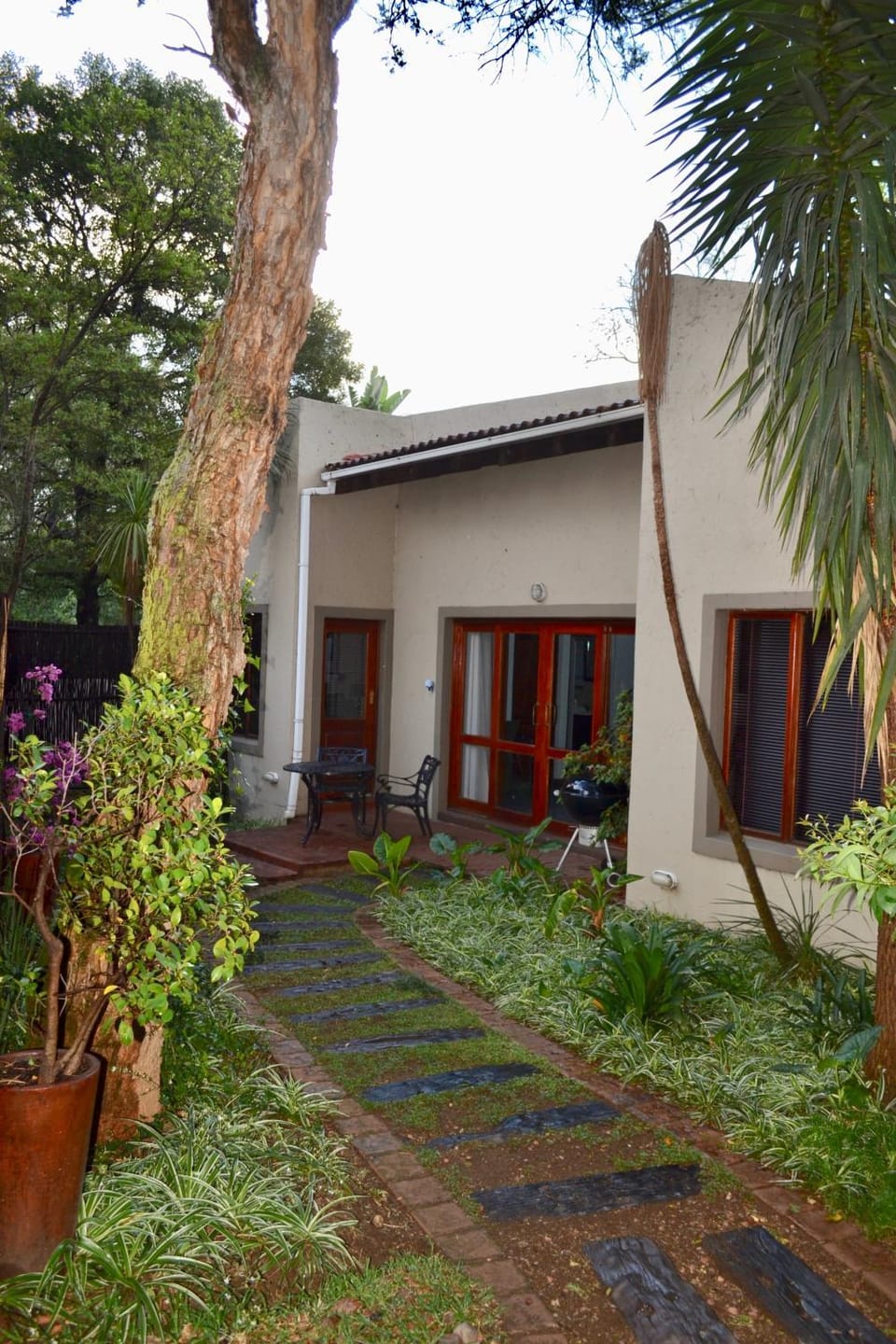 Property building, Garden, Garden view