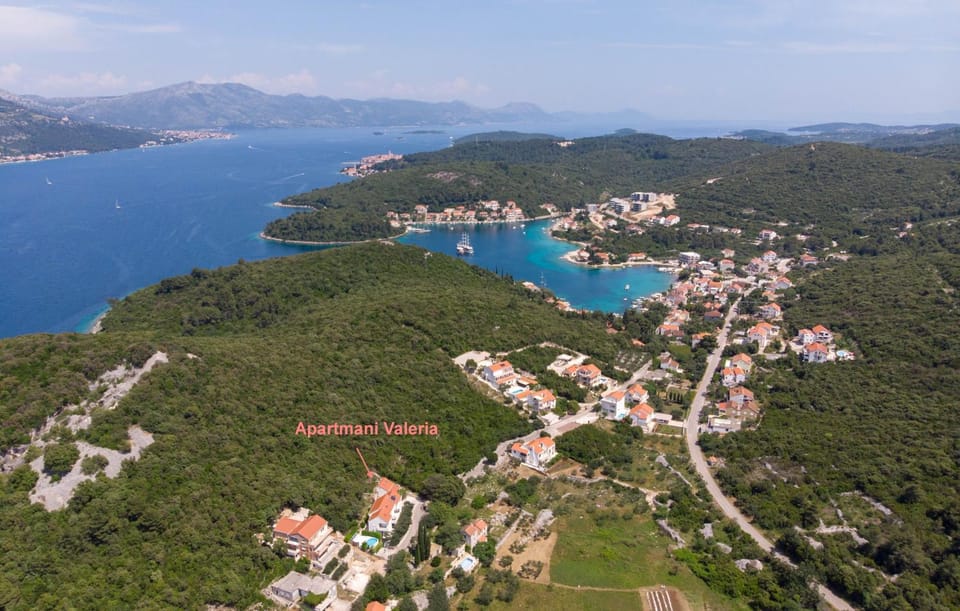 Property building, Natural landscape, Bird's eye view