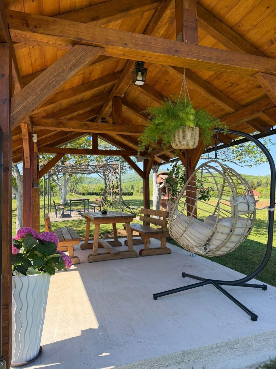 Spring, Day, Garden, Garden view