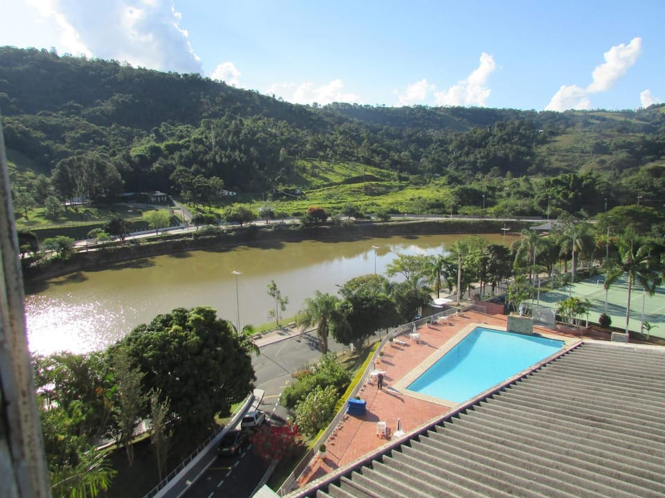 Flat no Cavalinho Branco (60M) Apartment hotel in Águas de Lindóia