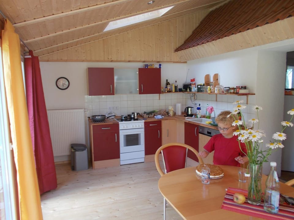 Kitchen or kitchenette, Dining area