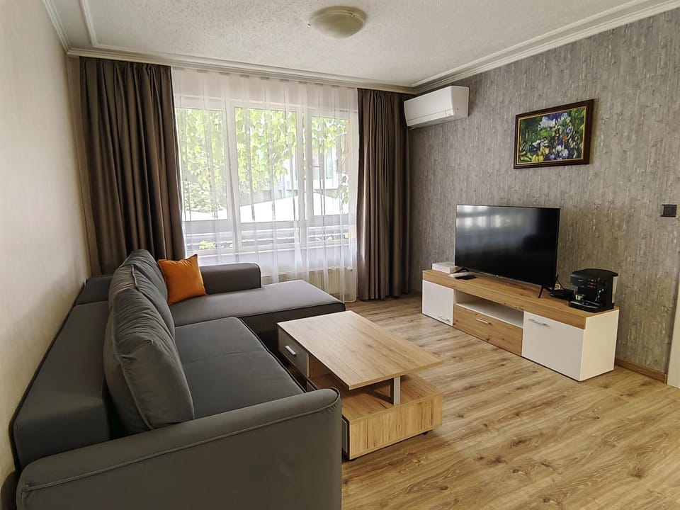 TV and multimedia, Living room, Seating area, air conditioner