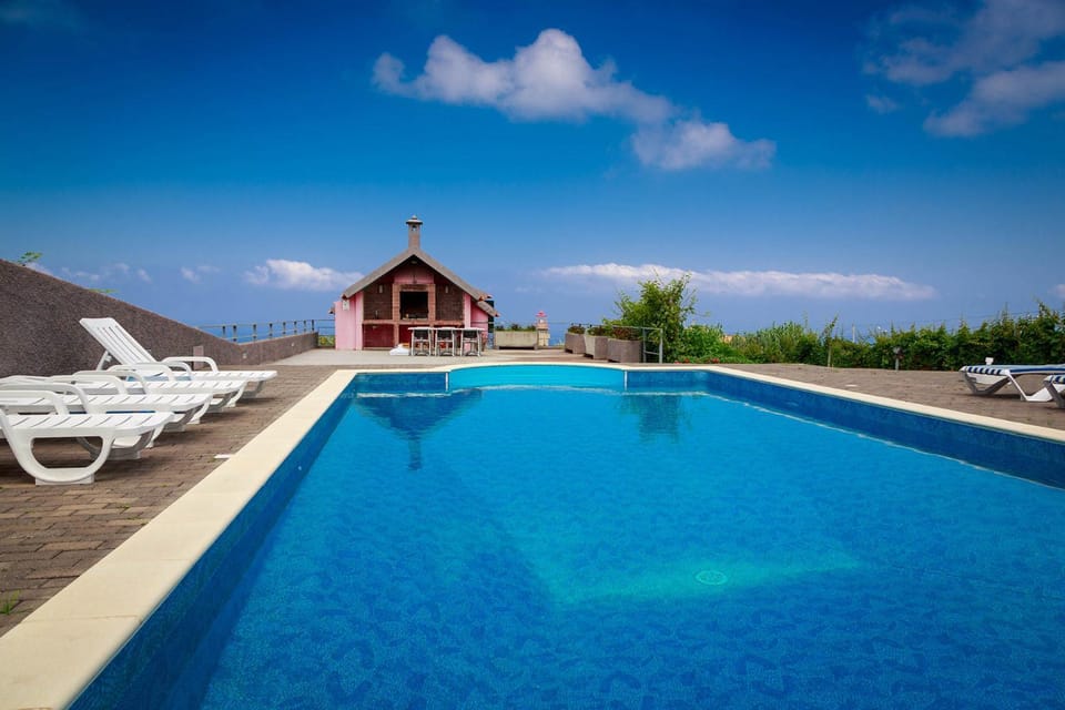 Natural landscape, Pool view, Swimming pool, sunbed