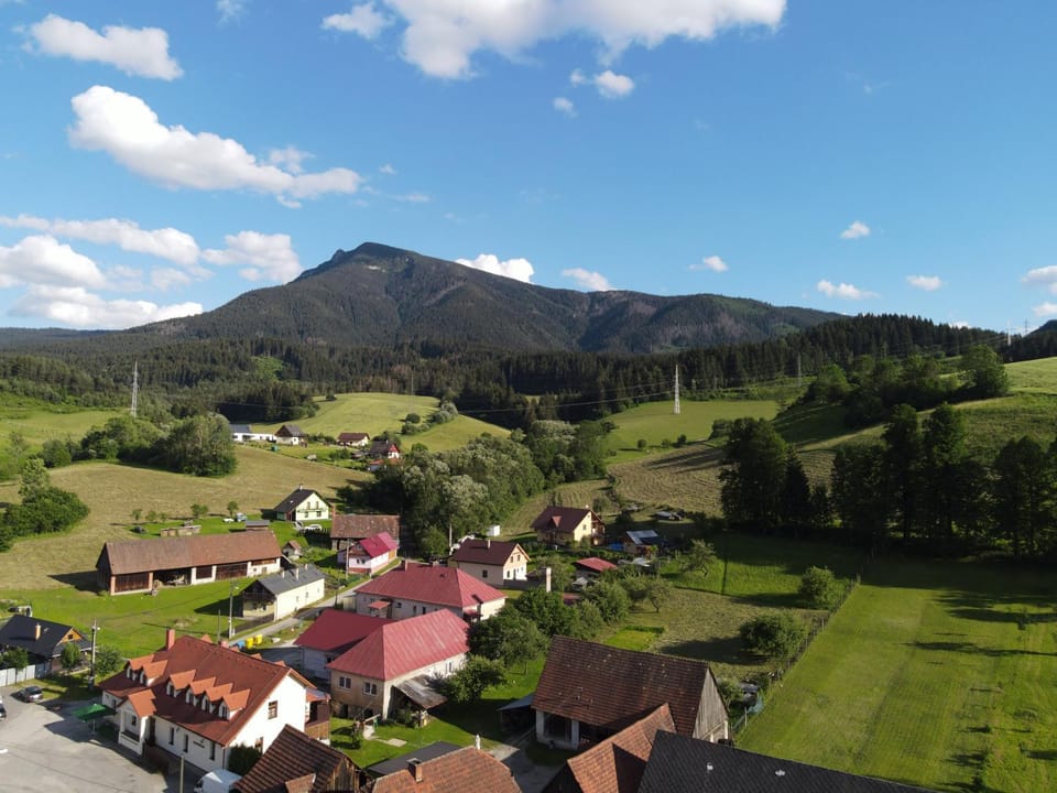 Property building, Natural landscape, Bird's eye view