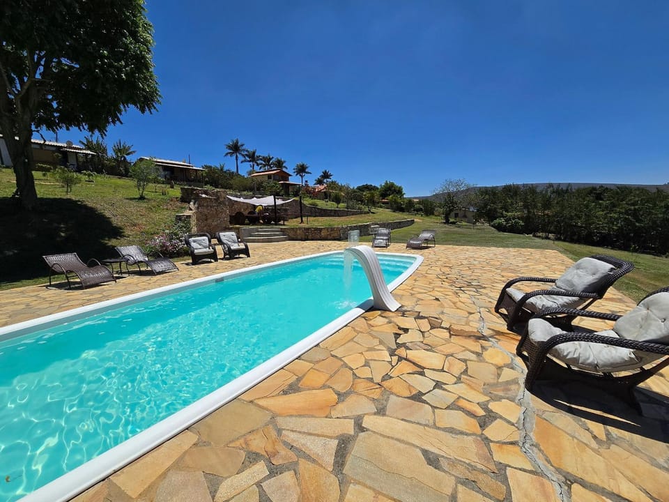 Day, Dining area, City view, Pool view, Swimming pool