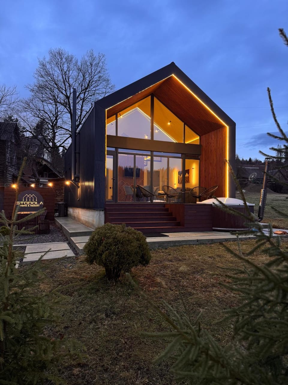 Stodola Slavsko котедж з чаном-джакузі Bed and Breakfast in Lviv Oblast