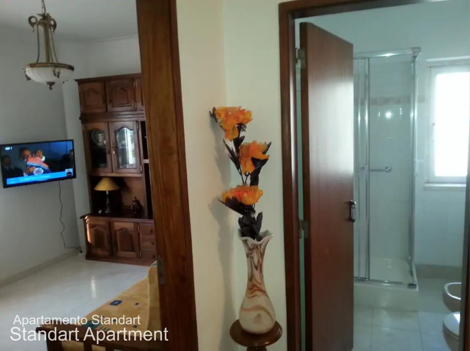 Bathroom, Living room