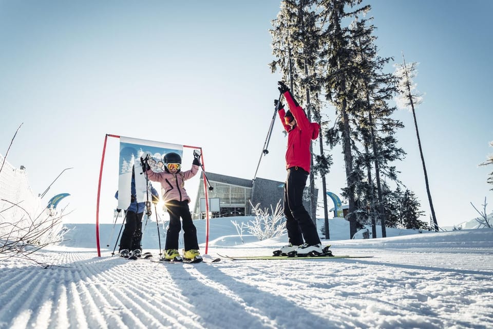 Winter, Skiing