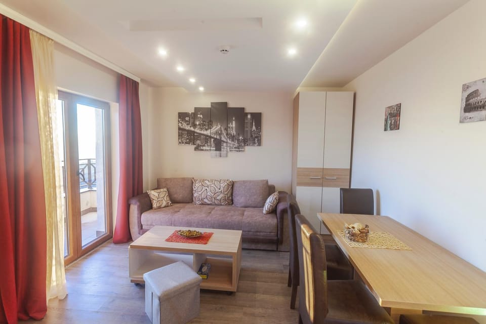 Day, Winter, Balcony/Terrace, Living room, Photo of the whole room, Decorative detail, Dining area, On site