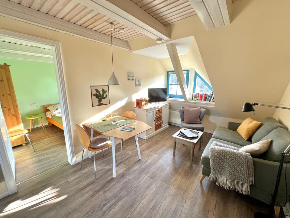 TV and multimedia, Living room, Photo of the whole room, Seating area, Dining area