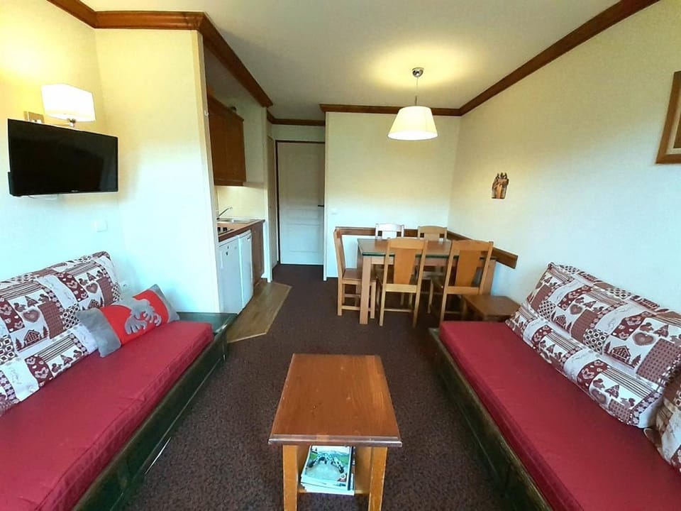Appartement montagnard à Plagne Soleil, ski aux pieds, 5 pers. - FR-1-351-89 Apartment in Mâcot-la-Plagne