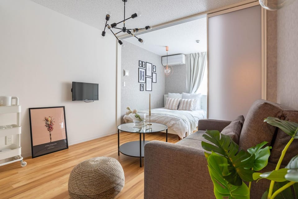 Living room, Dining area, Bedroom
