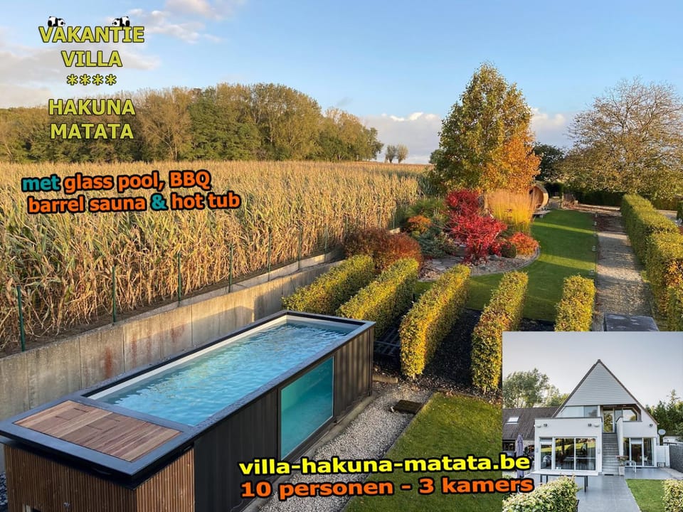 Day, Garden, Text overlay, Garden view, Pool view, Swimming pool, Swimming pool