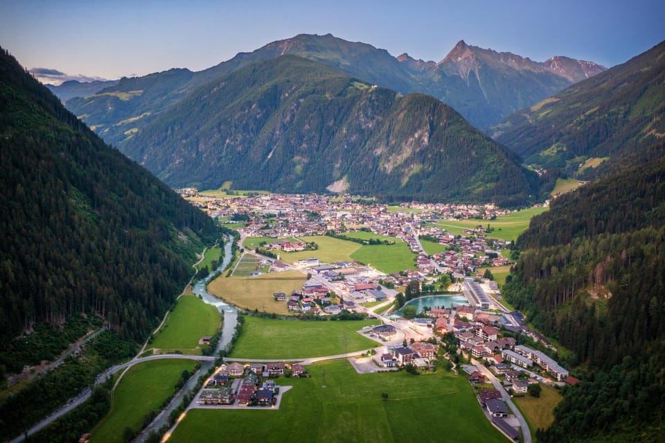 Natural landscape, Bird's eye view