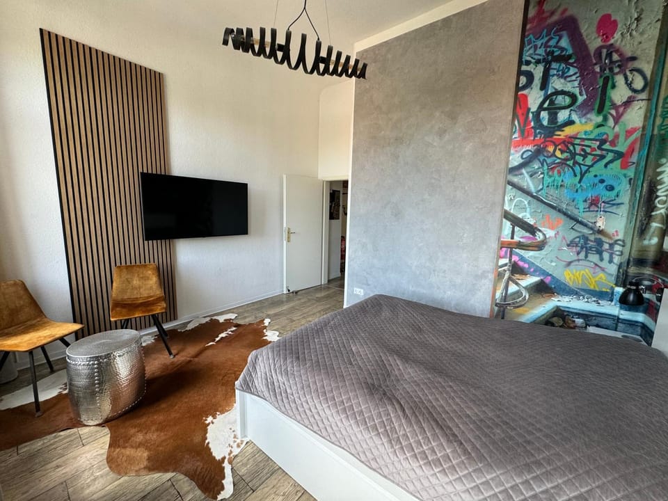 Living room, Bedroom