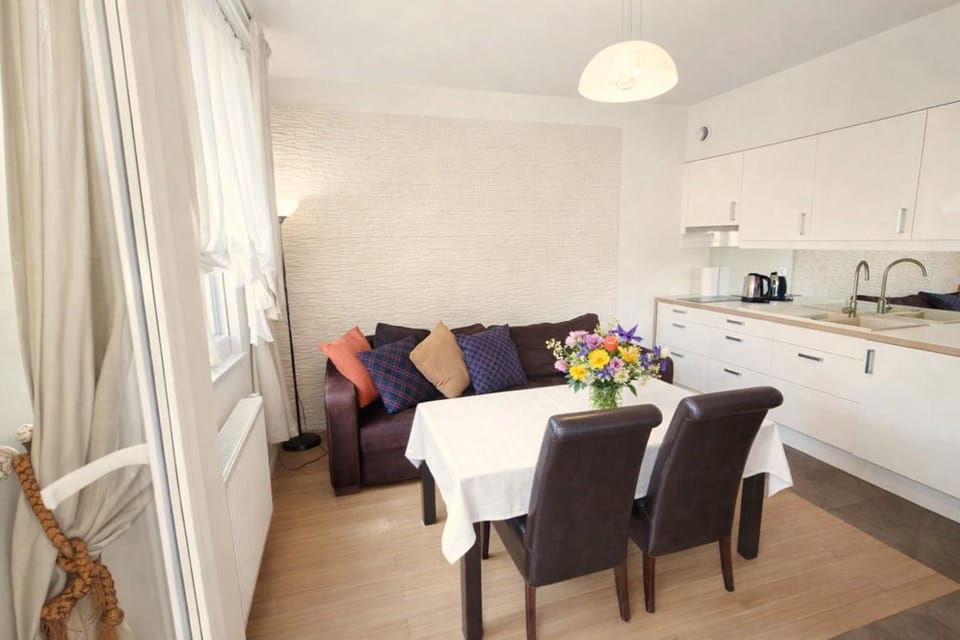 Kitchen or kitchenette, Living room, stove, kitchen