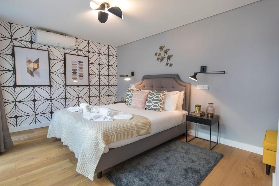 Photo of the whole room, Decorative detail, Bedroom