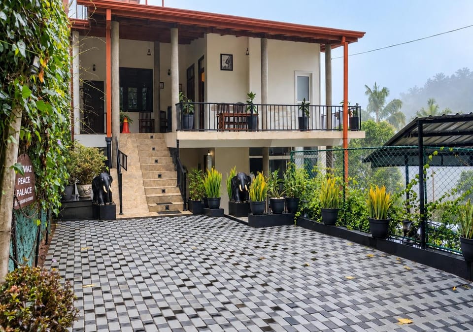 Property building, Garden
