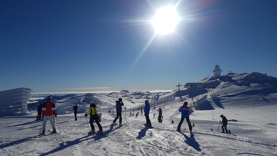 Day, People, Winter, Skiing