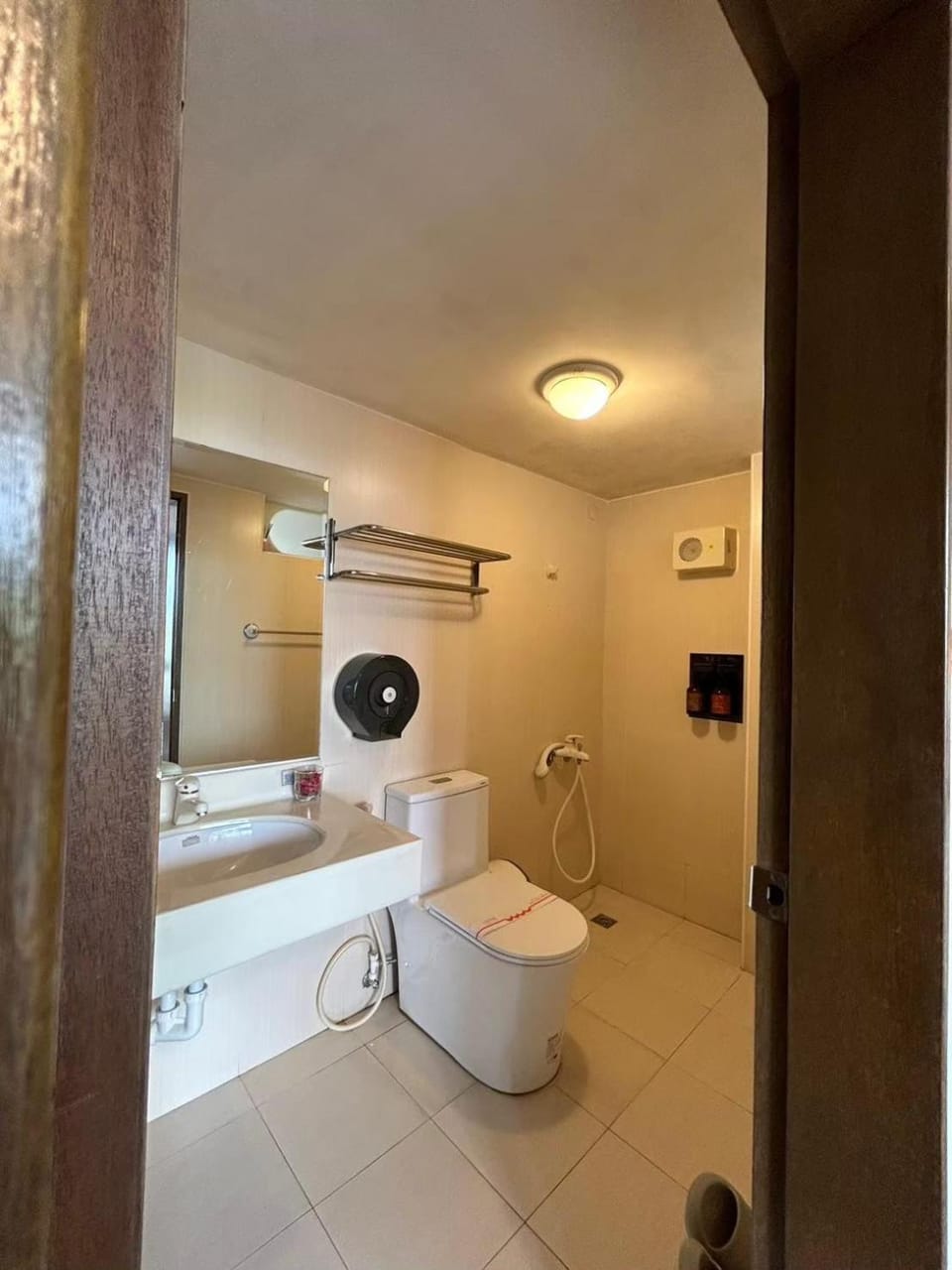 Shower, Toilet, Bathroom, towels