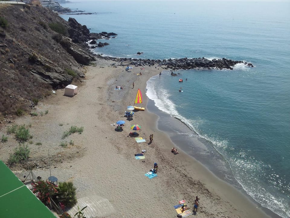 Natural landscape, Beach, Sea view, sunbed