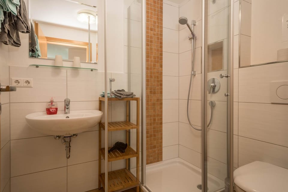 Bathroom, Living room