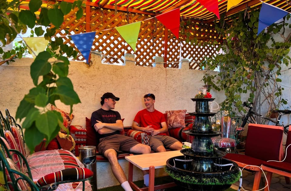 Patio, Garden, group of guests