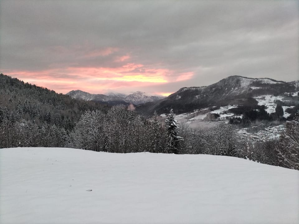 Natural landscape, Mountain view